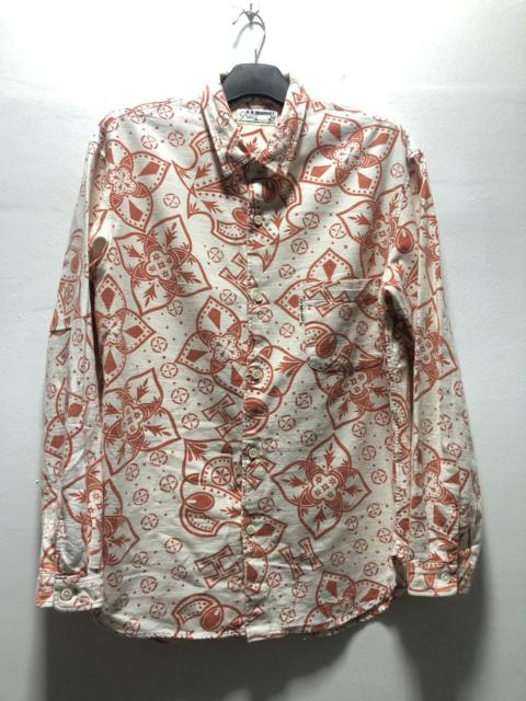 HR MARKET Shirt Hawaiian Style Japan Full Print Longsleeve