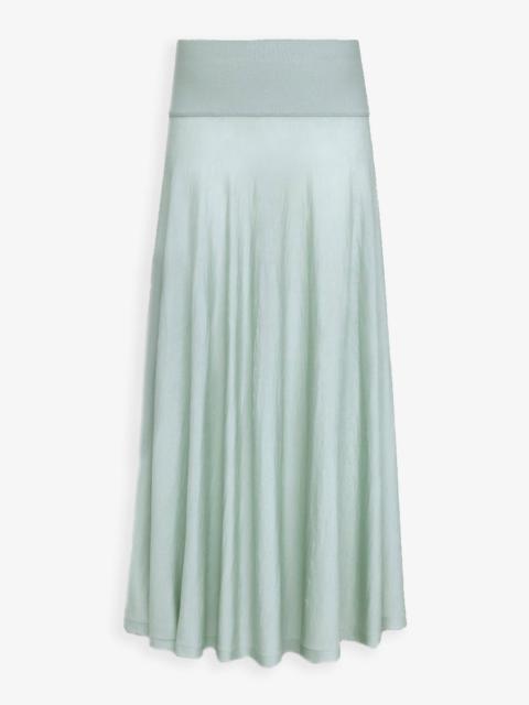 Alaïa Maxi light blue skirt