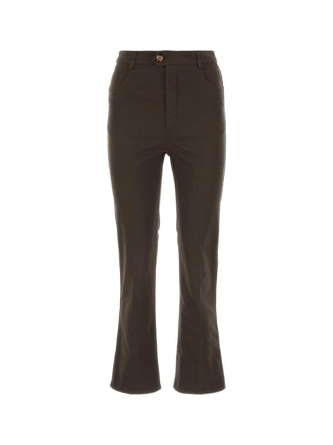 パンツ Saint Laurent PANTS (788092Y04VD 7073) Saint Laurent Wide-Leg Cargo Pants with Leather Belt