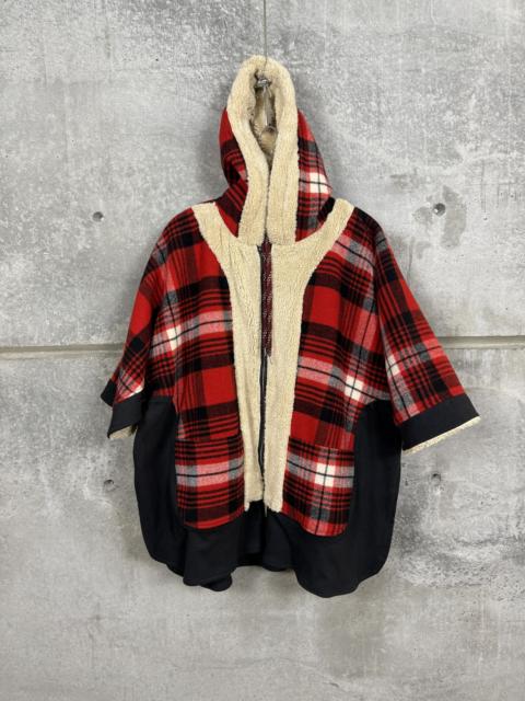 Other Designers rrr-123 Rivington roi Rebis Reversible Shearling Hood Poncho