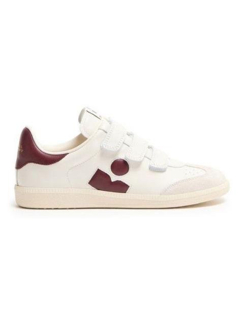 Isabel Marant ISABEL MARANT Beth White Leather Strap Sneakers New & Authen