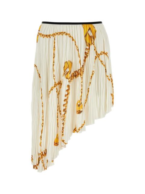 Burberry Printed jersey skirt