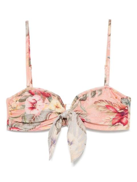`Coco Scarf Tie` Bikini Top