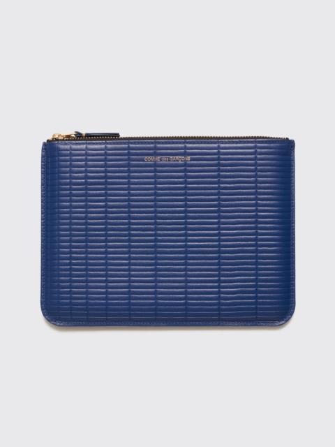 Comme Des Garçons COMME DES GARÇONS WALLET SA5100 BRICK LINE BLUE