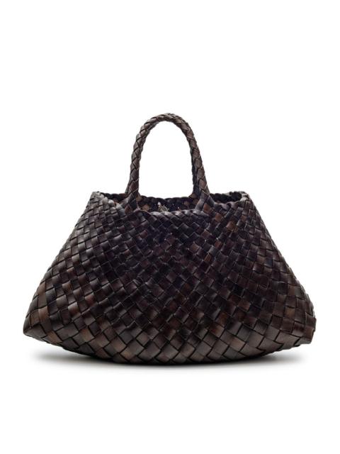 DRAGON DIFFUSION Dragon Diffusion Women Santa Croce Small Brown Leather Bag