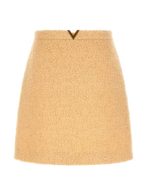 Valentino Valentino Garavani 'V Gold' skirt