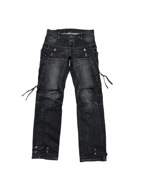 PPFM PPFM Bondage Black Denim Jeans