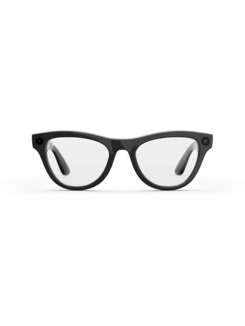 Ray-Ban Ray-Ban Meta Skyler (Gen 2) Shiny Black Clear Lenses