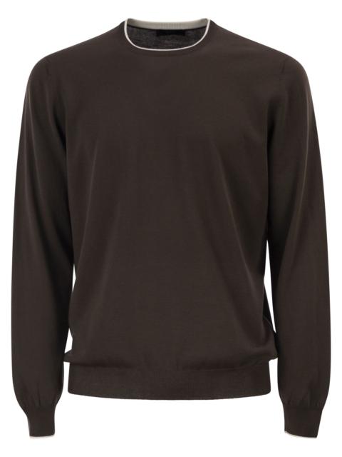 Other Designers Fay Men Cotton Crew Neck Jumper