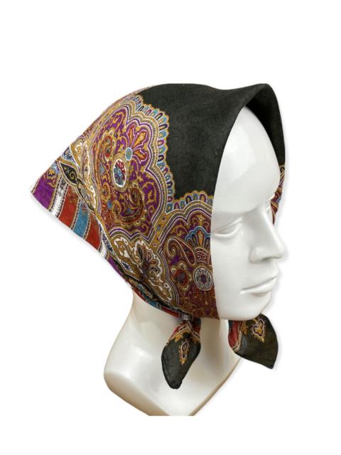 Other Designers Vintage - YVES SAINT LAURENT BANDANA HANDKERCHIEF NECKERCHIEF- HC 0525