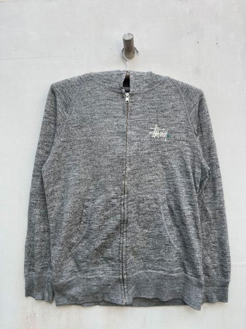 Stüssy Stussy Zipper Hoooded Sweater Warm UV Printing