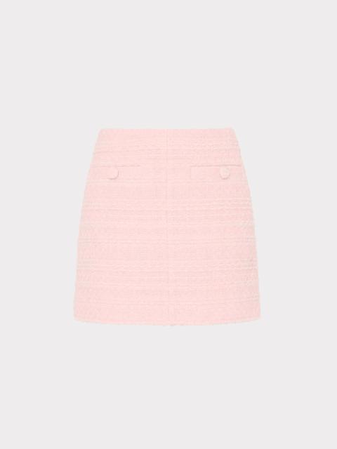 MILLY Briar Tweed Mini Skirt