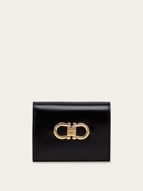 FERRAGAMO Gancini compact wallet