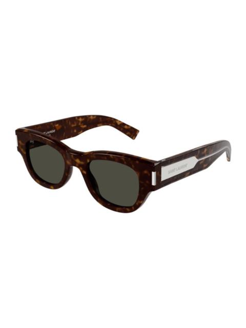 SAINT LAURENT Saint Laurent Ladies Black Cat Eye Sunglasses SL573 002