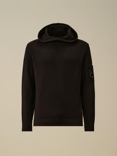 C.P. Company Soft Cotton Stretch Hooded Sweater