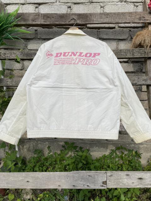 Other Designers Vintage - Vintage DUNLOP Spell Out logo Zipper Sweater