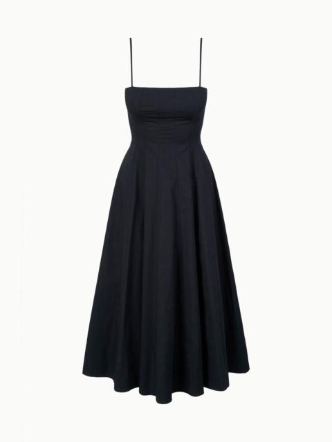 STAUD STAUD WYLIE DRESS BLACK