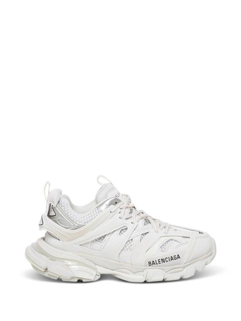Balenciaga Women White Track Mesh And Nylon Sneakers Woman Balenciaga