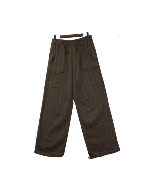 Dries Van Noten Vtg DRIES VAN NOTEN Made In Belgium Brown Pant Trouser Slack