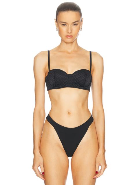 Fleur du Mal Quilted Luxe Balconette