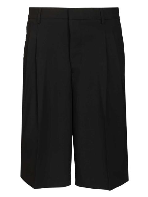 AMI Paris Ami Men Wide-Leg Bermuda Shorts