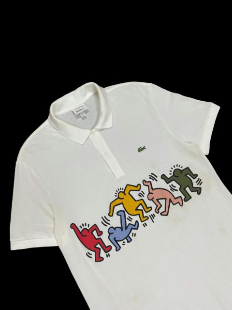 Rare🔥Keith Haring X Lacoste Pop Art Polo Shirt
