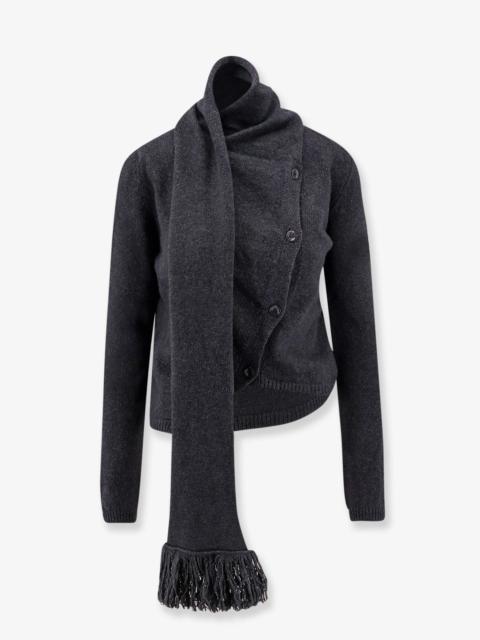 Other Designers Semicouture Wool Blend Aurelia Cardigan