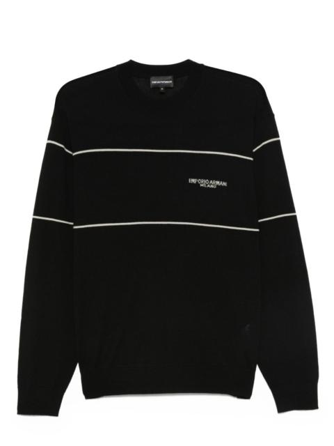 EMPORIO ARMANI Wool Crewneck Jumper