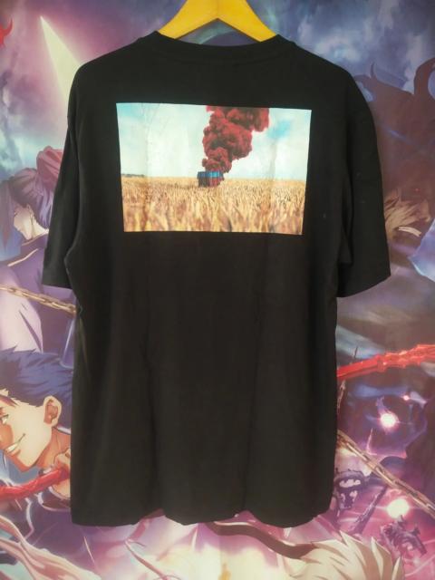 FILA PUBG x FILA Spellout With Supply Art Back Hit Game Tee