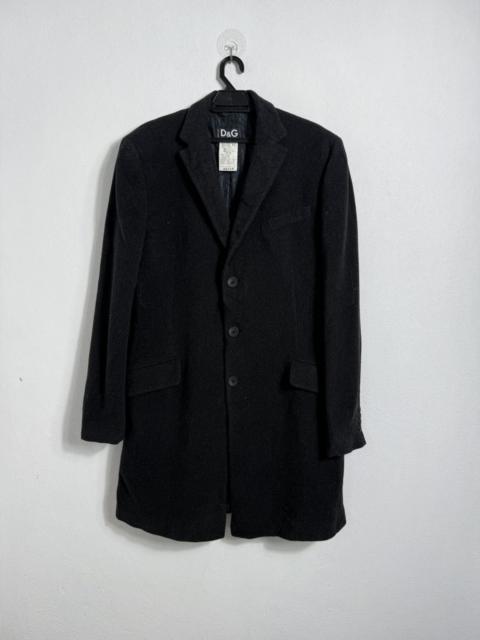Dolce & Gabbana Dolce & Gabbana Herigbone Long Coat Japan Market Only Rare