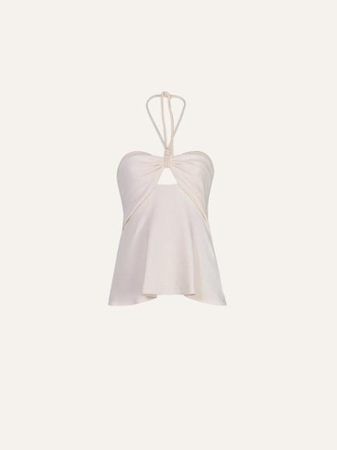 Johanna Ortiz Gleymoon Top Ecru