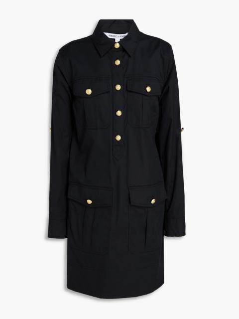 VERONICA BEARD Saude cotton-blend mini shirt dress