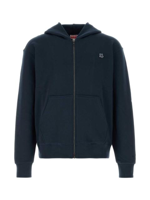 KENZO Kenzo Men Navy Blue Cotton Sweatshirt