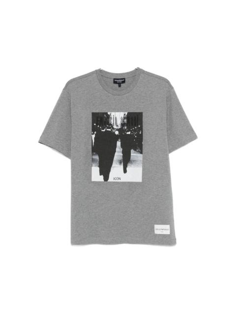 EMPORIO ARMANI T Shirts Gray