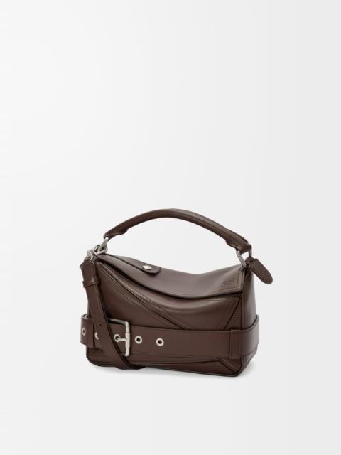Loewe Small Puzzle Biker bag in shiny calfskin
