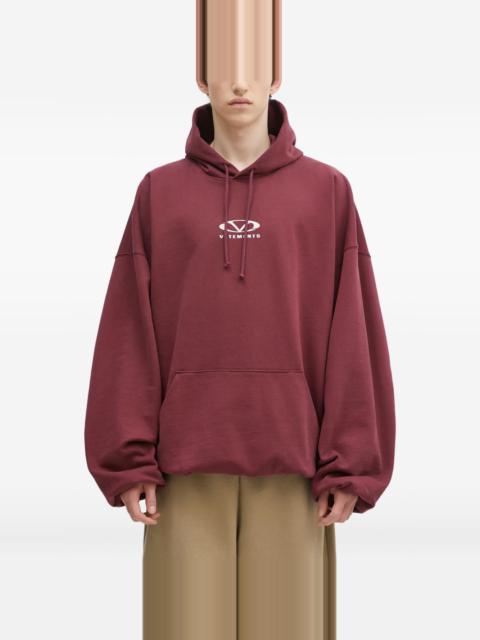logo-print hoodie