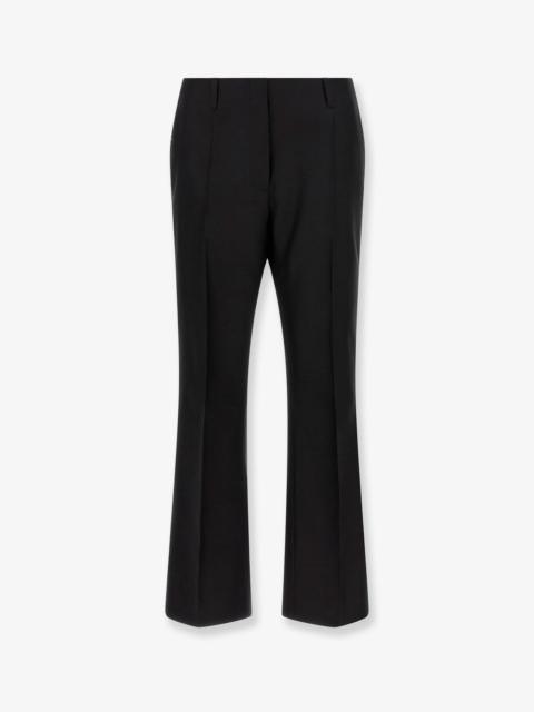Dries Van Noten Dries Van Noten Paloma Wool And Silk Trousers Black