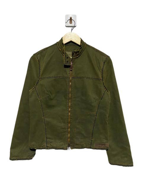 Other Designers Avant Garde - 🔥SALE🔥KRIZIA JEANS MOTO JACKET MADE IN ITALY