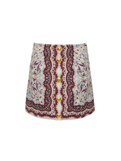 Cara Cara Evergreen Mini
A Flattering A-Line Mini with Vintage Charm