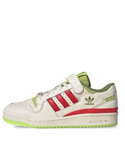 adidas adidas x Dr. Seuss Forum Low 'The Grinch Cream White' ID3512