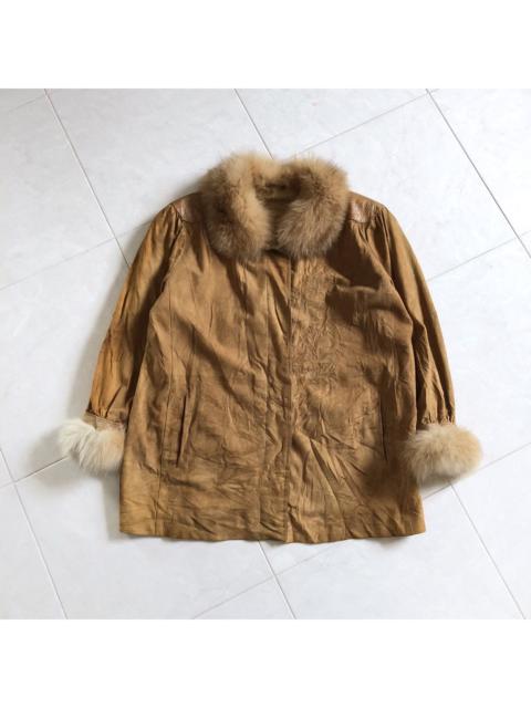 Other Designers BALLY Of Switzerland Genuine Leather Button Jacket