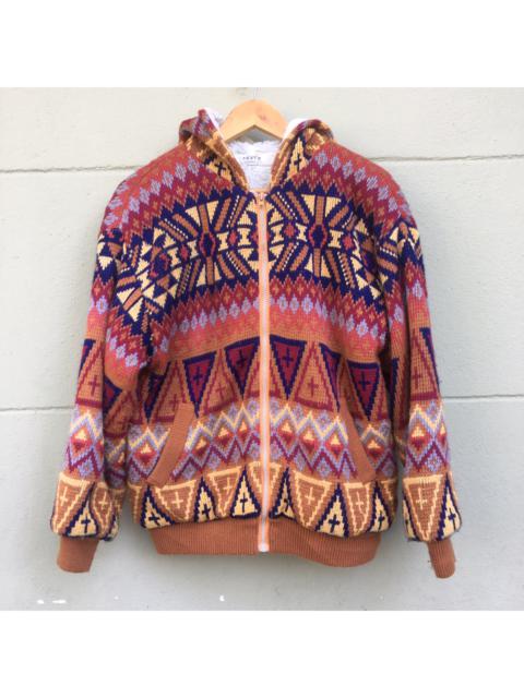 Other Designers Japanese Brand - Japanese Navajo Sherpa Knit Jacket
