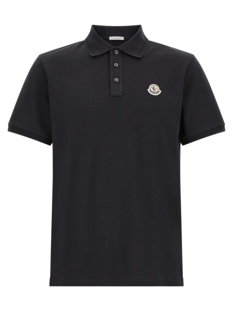 Moncler Moncler Men Logo Patch Polo Shirt