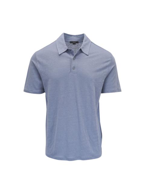 linen polo shirt