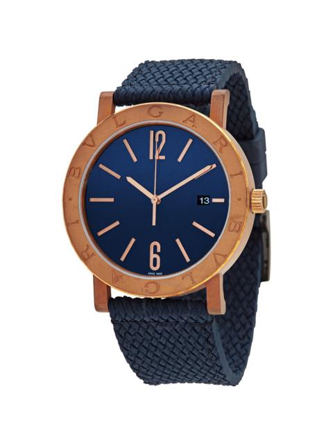 BVLGARI Bvlgari Bvlgari Automatic Blue Dial Men's Watch 103132