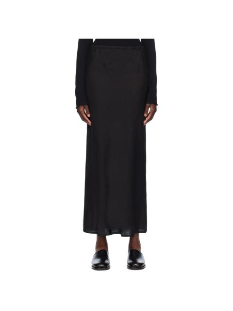 BASERANGE Black Dydine Maxi Skirt
