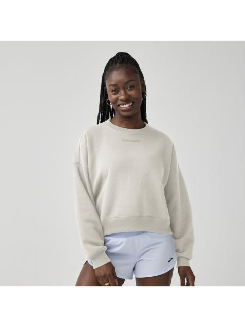 BROOKS Movement Cropped Sweatshirt