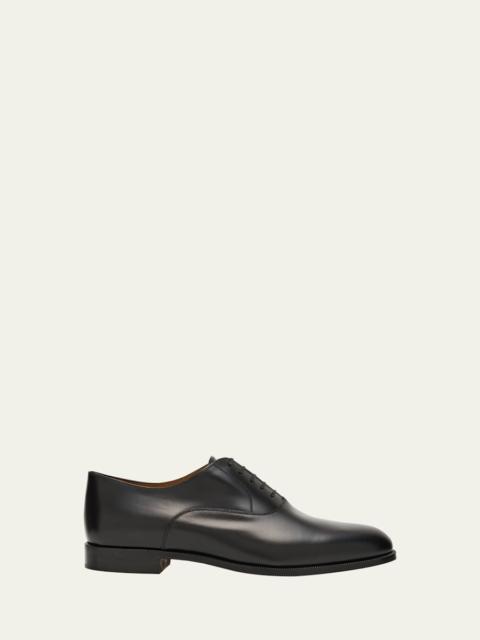 Loro Piana Men's Sergio Walk Box Leather Oxfords