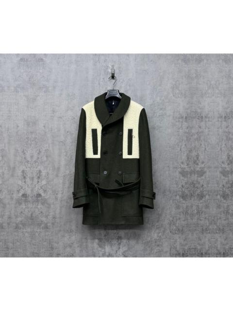 Dior DIOR Lambswool-Paneled Wool Jacket
