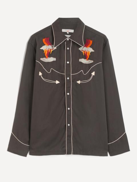 Nudie Jeans Gonzo Embroidered Western Shirt
